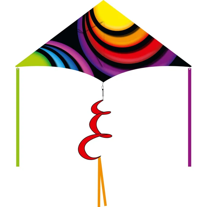 Drachen HQ-Invento Delta – Cercles [Größe 210 cm]