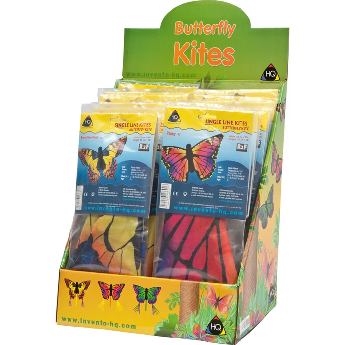 Drachen HQ Kites Butterfly Display (x18)