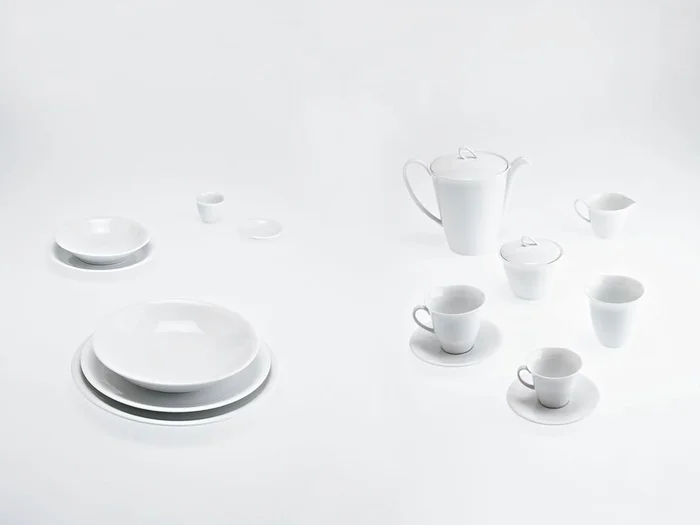 Driade The White Snow Tischset Entworfen von Antonia Astori