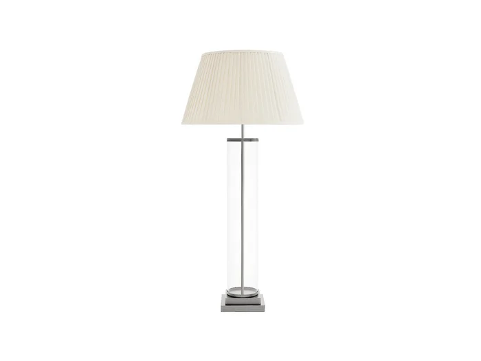 Eichholtz Phillips Tischlampe – Nickel