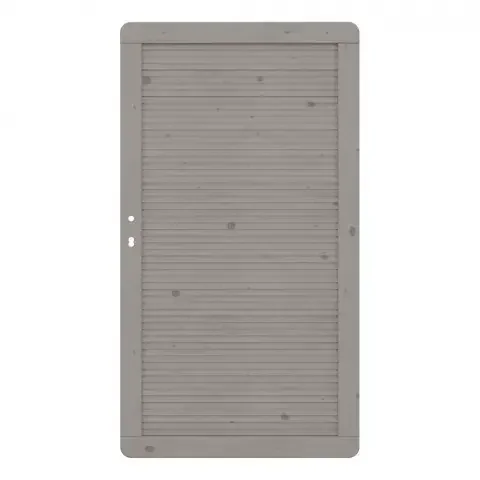 Einzeltor Arzago Fichte grau lasiert 98x179cm ohne Beschlag 1392