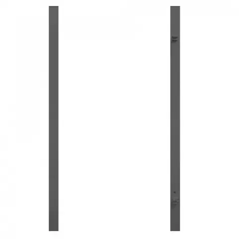 Einzeltor-Pfosten anthrazit, 2er-Set 2059