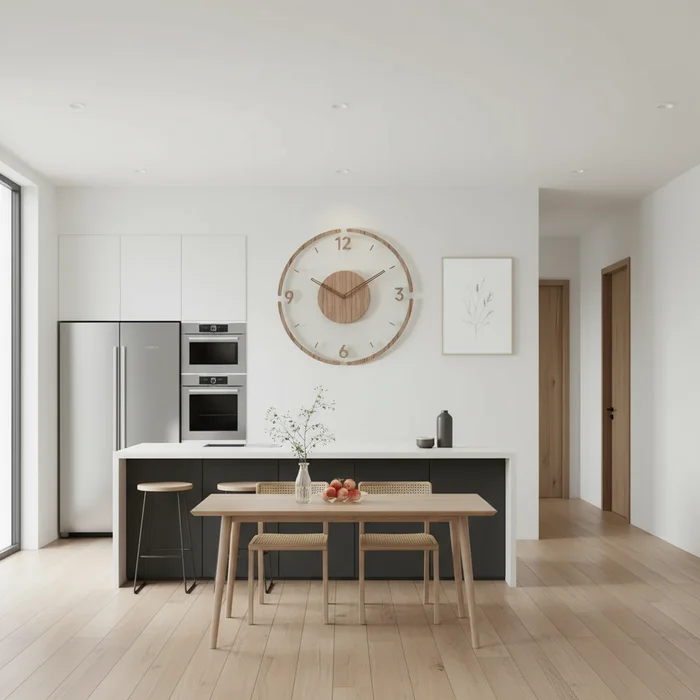 Elegante Wanduhr Modern