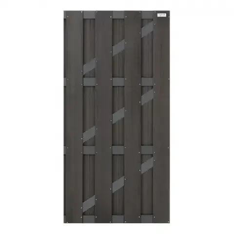 Elephant Basic Gartentor WPC anthrazit 90x180cm inkl. Beschläge