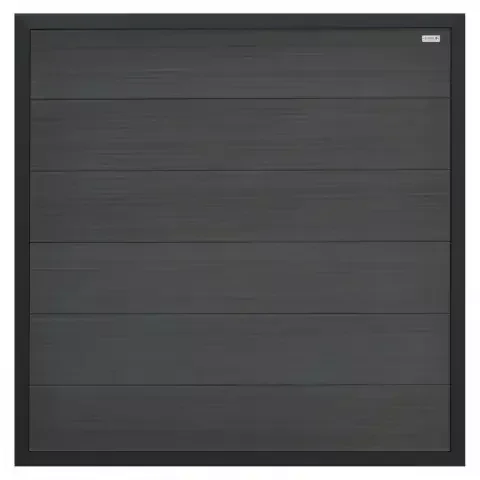 Elephant Forte anthrazit-anthrazit WPC 180x180cm