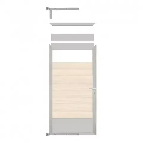 Elephant Mix and Match Zauntor alu 90x180cm, Bausatz ohne Füllung