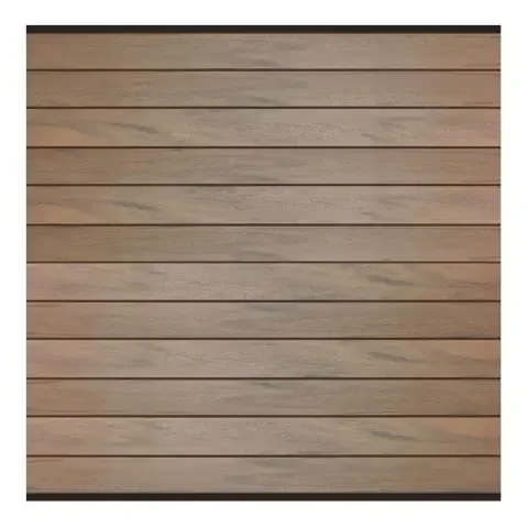 Elephant Prisma Profil Steckzaun 179x174cm Set WPC, Bicolor Douala