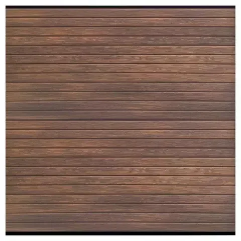 Elephant Steckzaun Set Rhombus WPC ipe co-extrudiert Leisten Schwarz