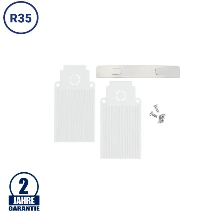 Endkappen für 48V Stromschiene R35 Einbau Magnetic Line Weiß