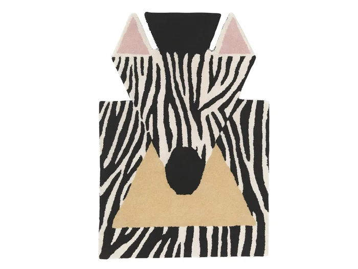 EO Zebra Teppich Entworfen von Les Graphiquants