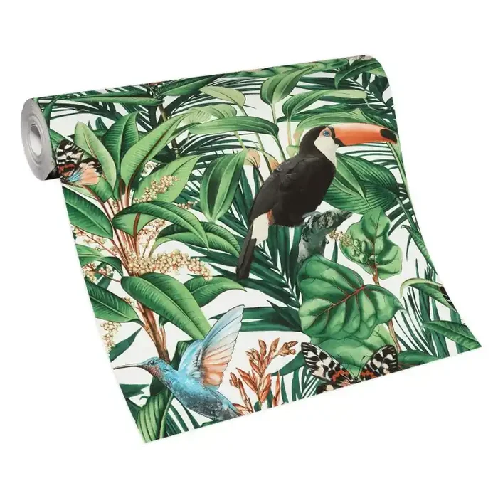 Erismann Vliestapete Paradisio 2 grün