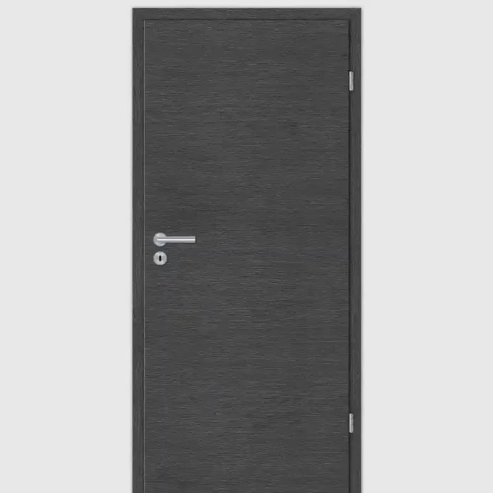 Esche Anthrazit Innentür / Zimmertür mit Zarge CPL Maserung Quer