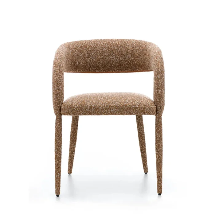 Esszimmerstuhl Vollboucle Zago [Größe 58x58x77,5 cm]