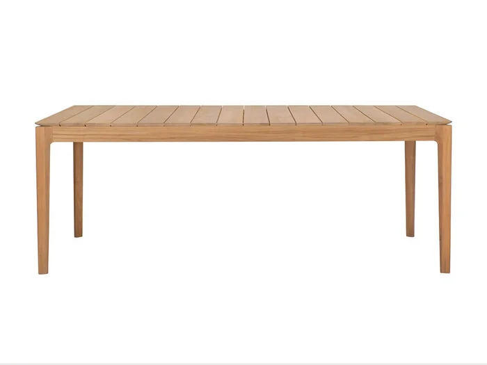 Ethnicraft Bok Gartentisch 250 Teak Entworfen von Alain van Havre