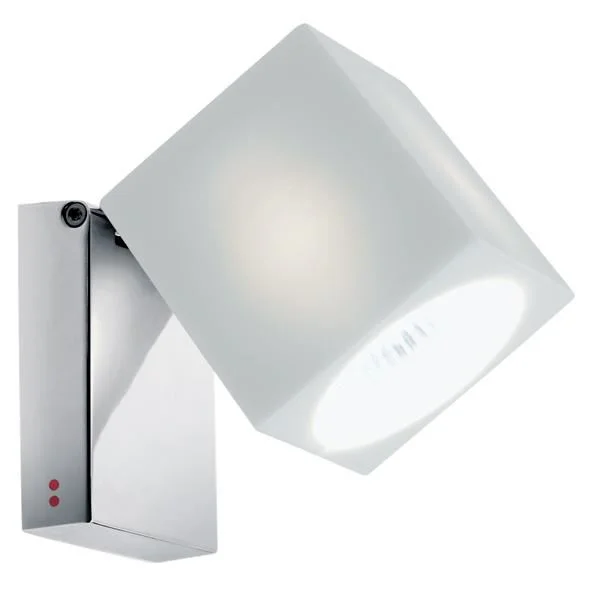 Fabbian Ice Cube Classic Wand- & Deckenleuchte Weiß