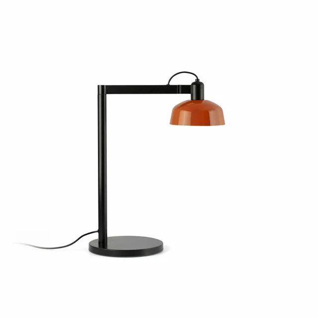 Faro TATAWIN Tischlampe Satin/Rötlich – Orange
