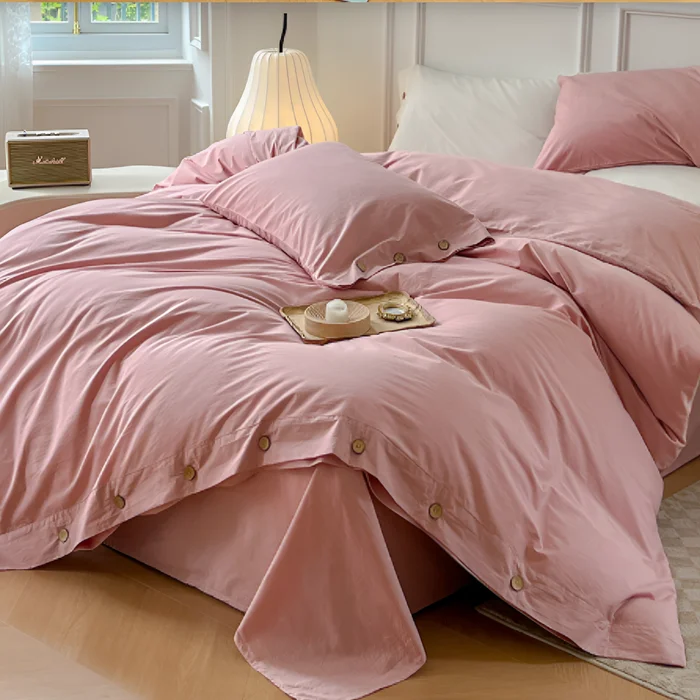 Favonia | Baumwoll Bettwäsche Set 135×200 cm mit Kissenbezügen