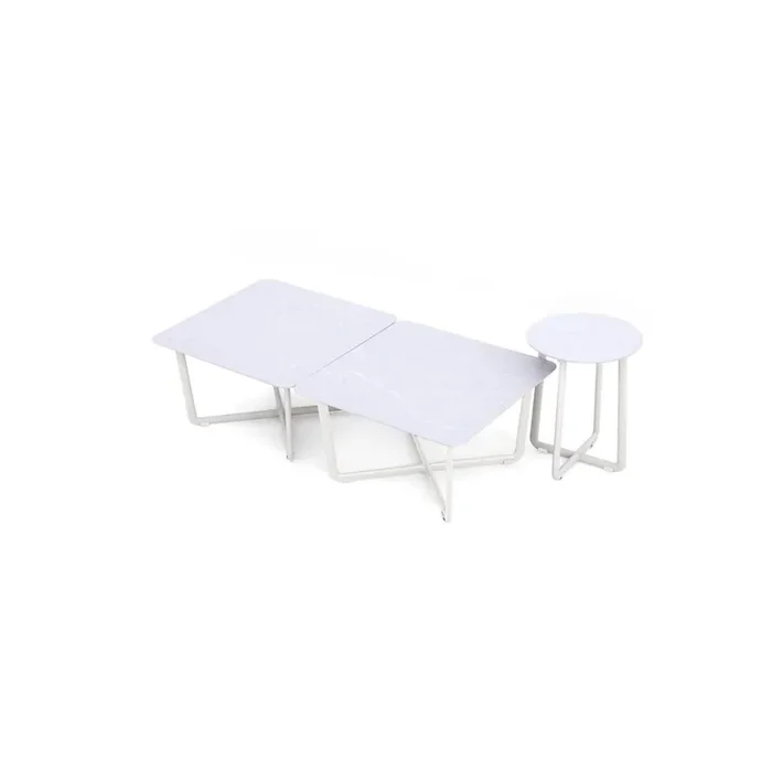 Fellow – Beistelltisch-Set 3-tlg. in Sand