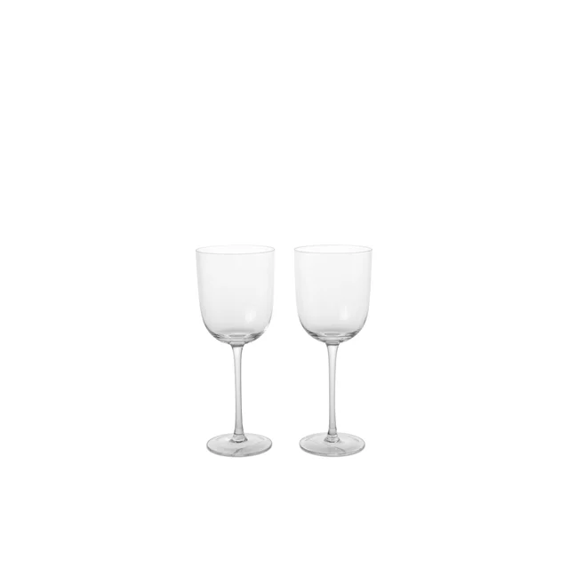 Ferm Living Host Weißweinglas 2er-Set Klar