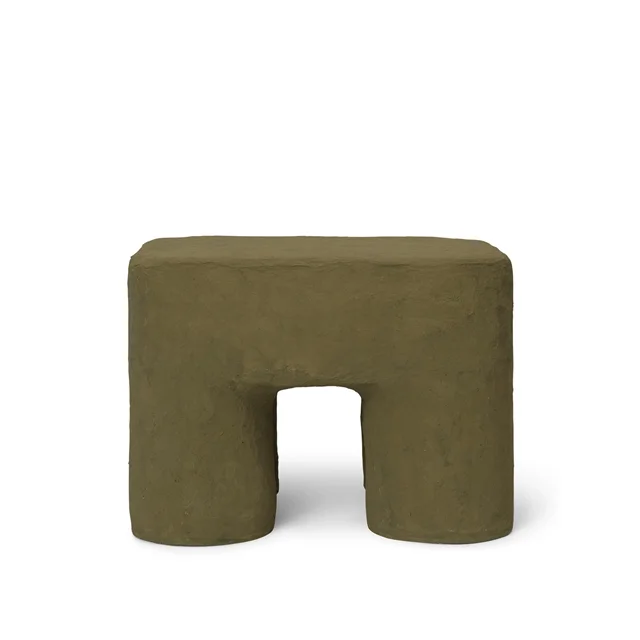 Ferm Living Podo Hocker Khaki