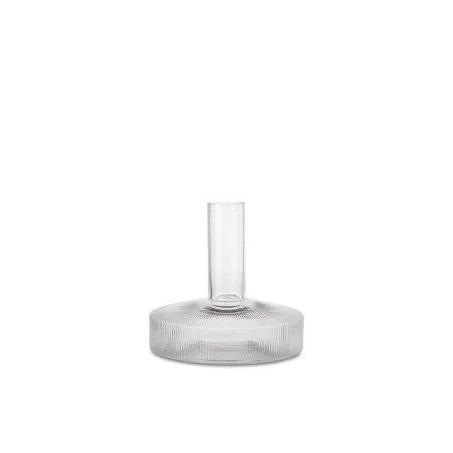 Ferm Living Ripple Weinkaraffe Glas
