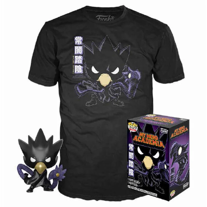 Figurine Funko POP & T-shirt My Hero Academia Tokoyami [Größe L]
