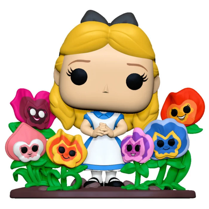 Figurine Funko Pop Disney Alice in Wonderland 70th Alice with Flowers [Größe 9 cm]