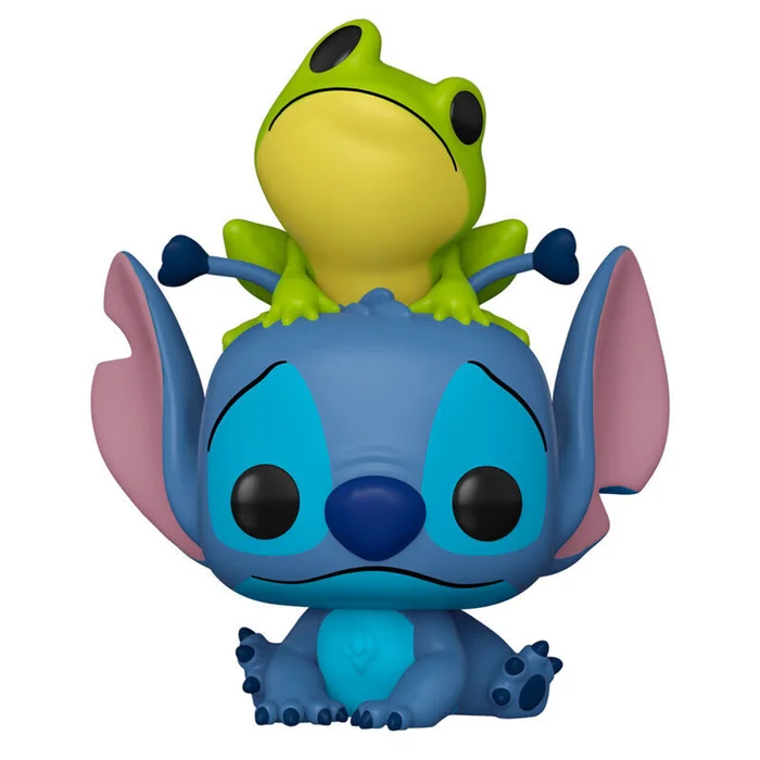 Figurine Funko POP Disney Lilo & Stitch – Stitch with Frog Exclusive