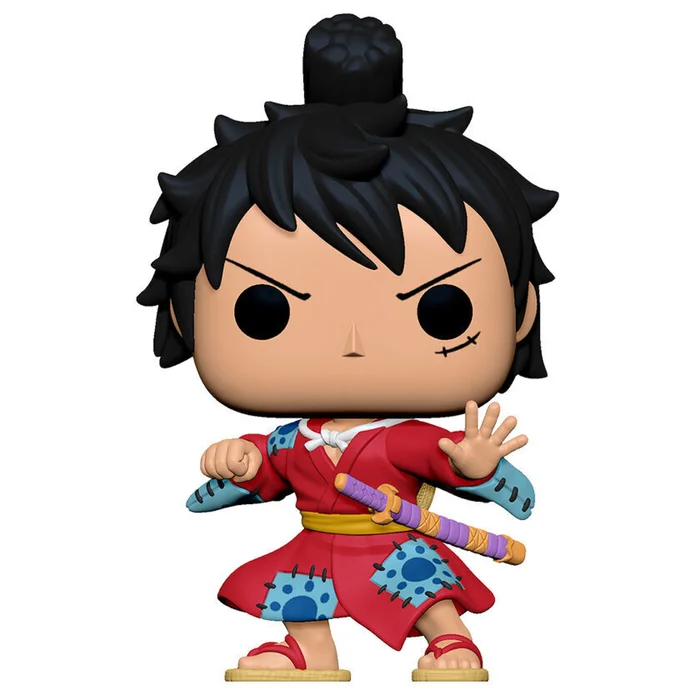 Figurine Funko POP One Piece Luffy in Kimono [Größe 9 cm]