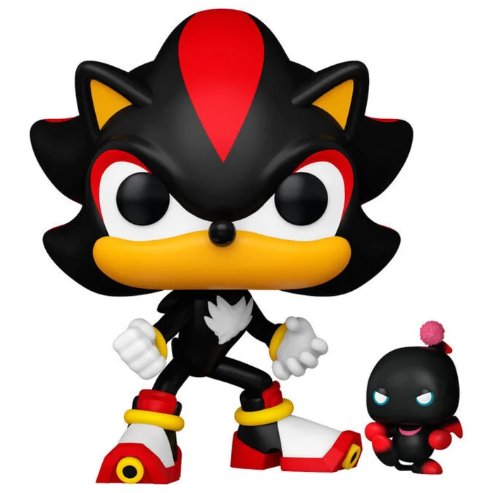 Figurine Funko POP Sonic The Hedgehog Shadow with Dark Chao [Größe 9 cm]