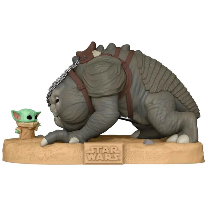 Figurine Funko POP Star Wars Grogu With Rancor