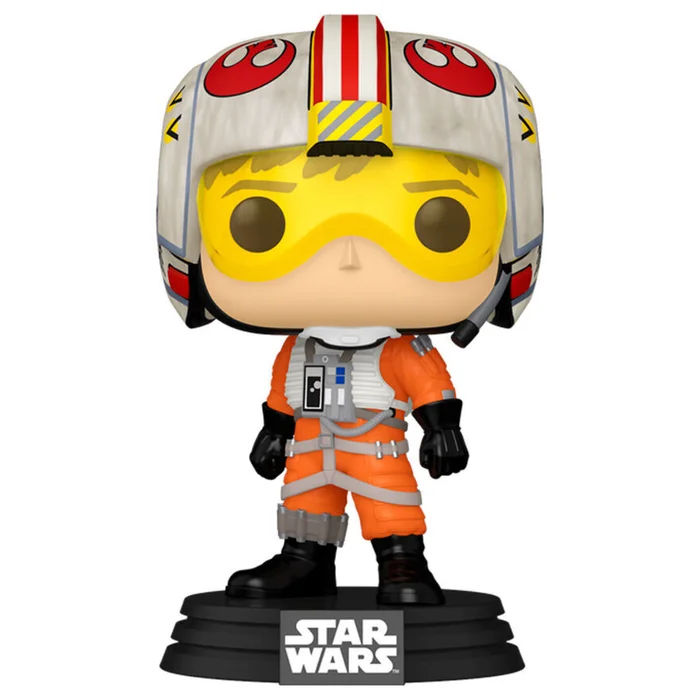 Figurine Funko POP Star Wars Luke Skywalker Red 5 [Größe 9 cm]
