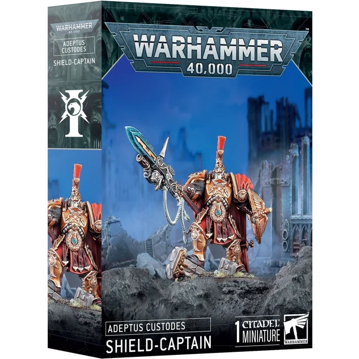 Figurine Games Workshop Warhammer 40k – Adeptus Custodes Captaine Rempart