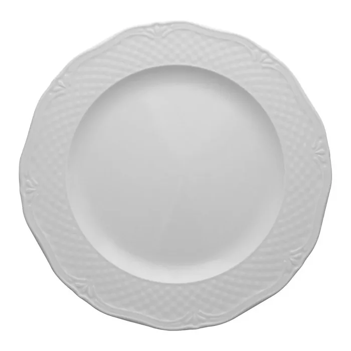 Flat plate with rim, Aphrodite series, Ø 270 mm