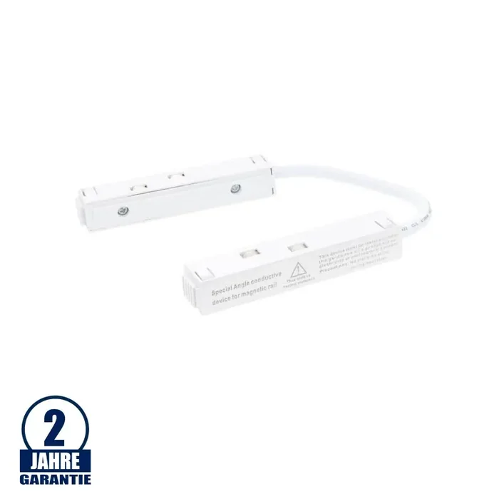 Flexible Verbindung für 48V Stromschiene Magnetic Line Weiß R20 u. R35