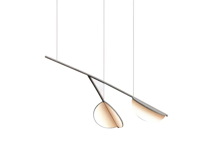 Flos Almendra Organic S2 Y Short Pendelleuchte Entworfen von Patricia Urquiola