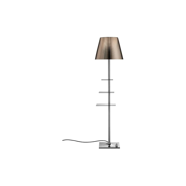 Flos Bibliotheque Stehlampe Chrom/ Bronze