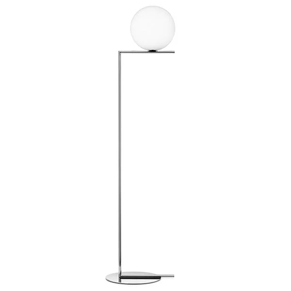 Flos IC F2 Stehlampe Chrom