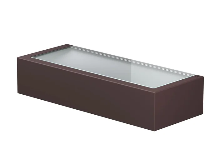 Flos Mile 2 Asymmetric Up & Down Dimmable DALI Outdoor Wandleuchte Entworfen von Antonio Citterio