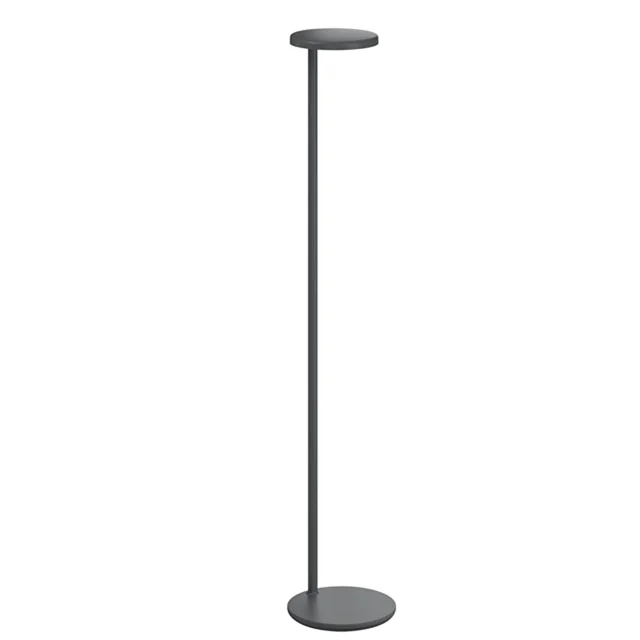 Flos Oblique Stehlampe Anthrazit 2700K