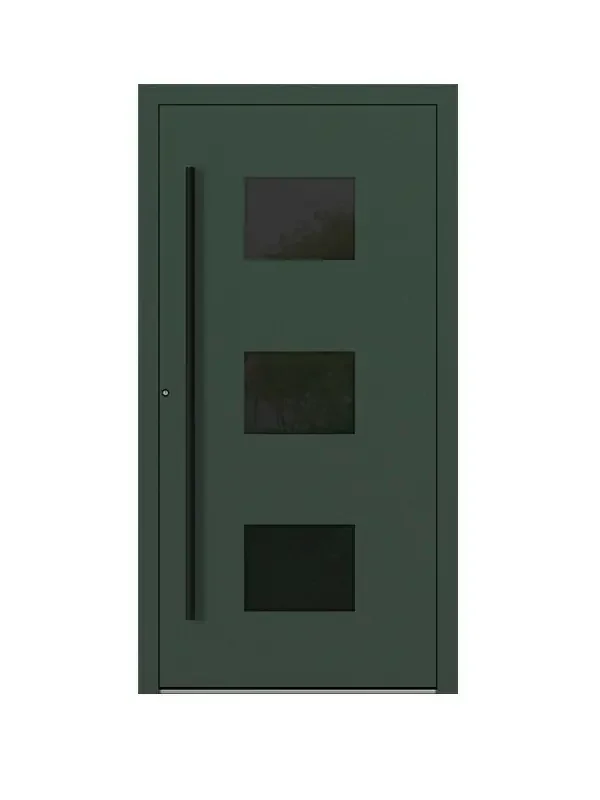 FM Aluminium-Haustür SL75 Modell M310 Blackline