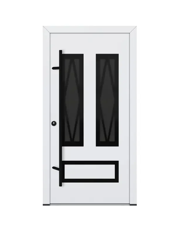 FM Stahl/Aluminium-Haustür DS 82 Design C22 Blackline