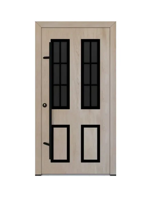 FM Stahl/Aluminium-Haustür DS 82 Design C30 Blackline