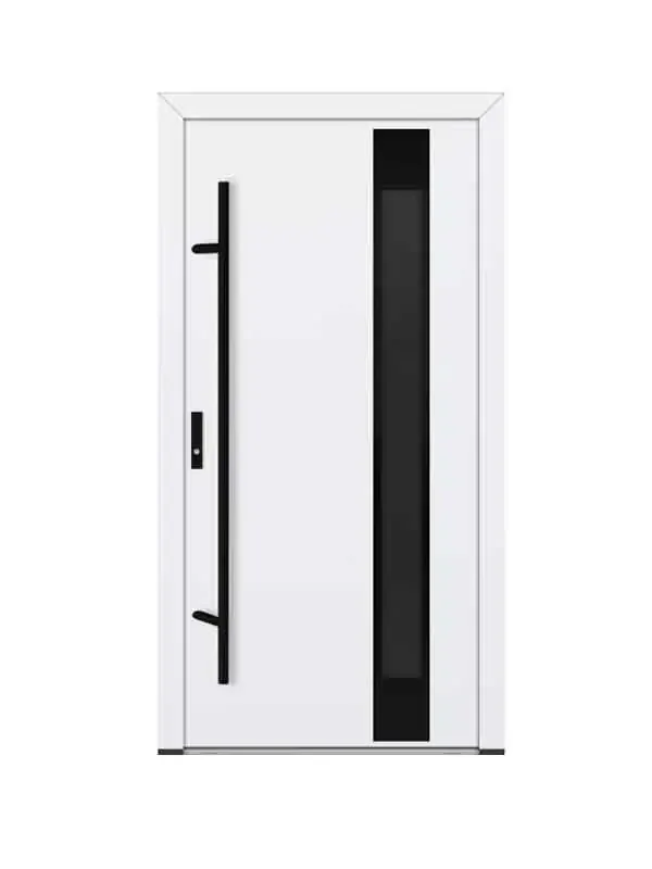 FM Stahl/Aluminium Haustür DS 82 Modell M24 Blackline