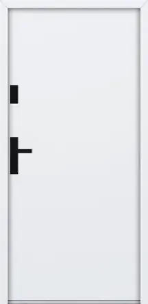 FM Stahl-Aluminium-Nebeneingangstür FM ATU 68 Modell ATU520 Blackline