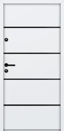 FM Stahl-Nebeneingangstür ATS 56 Modell ATS522 Blackline