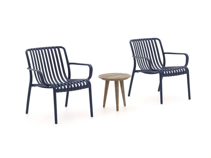 Forza Cali/ROUGH-K Balkonmöbel-Set 3-teilig