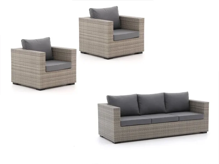 Forza Giotto Gartensessel (2x) + Sofa 230 cm