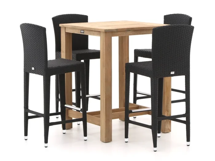 Forza Sironi/ROUGH-X 80 cm Gartenbar-Set 5-teilig