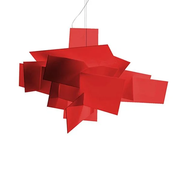 Foscarini Big Bang LED Pendelleuchte Rot m. Dimmer